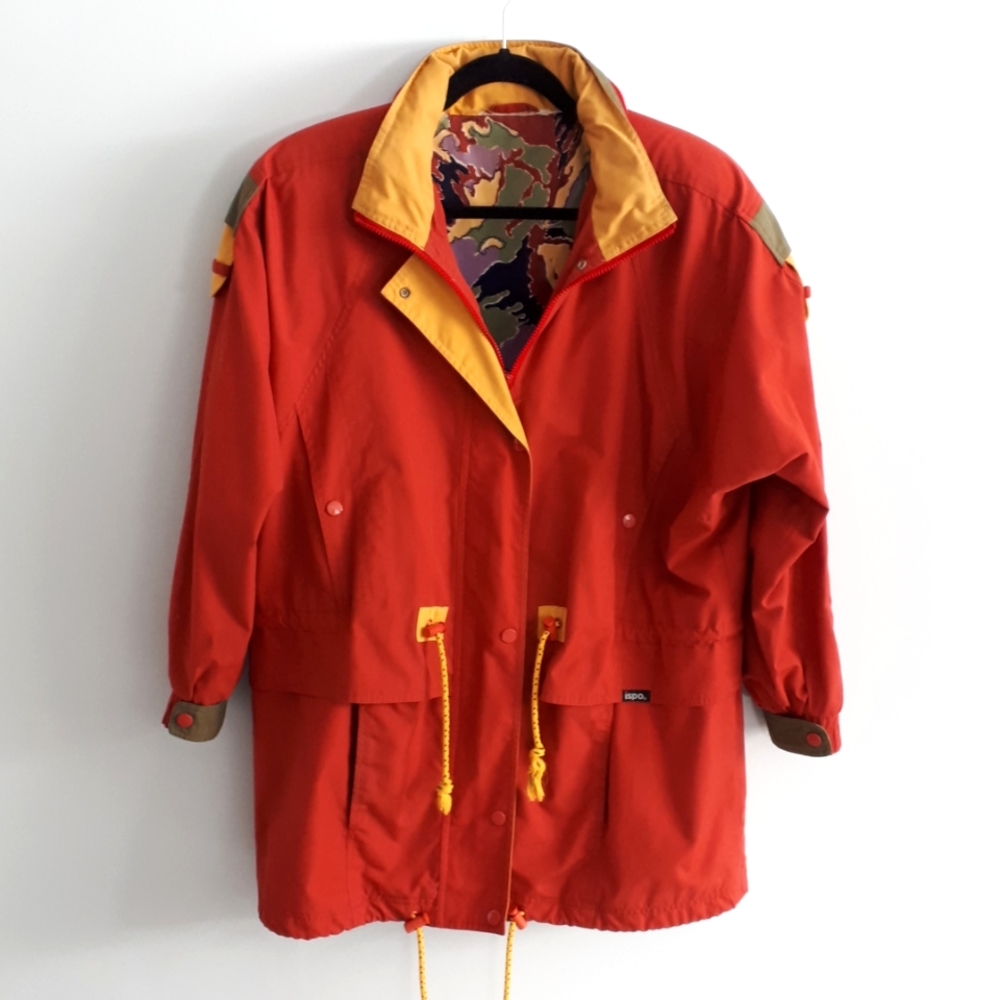 Ispo Colour Block Spring/Fall Jacket With Hood - Picture 1 of 10